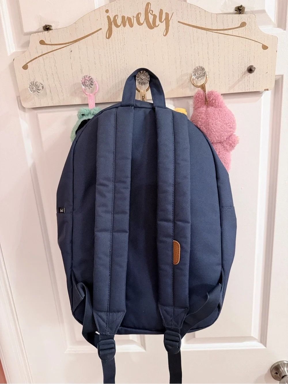 Herschel Navy Backpack with Front Pocket